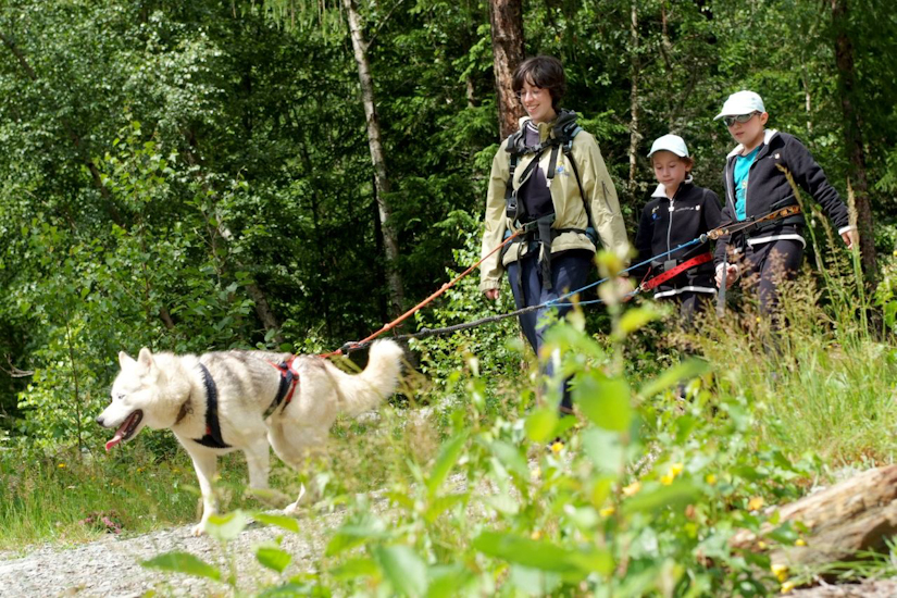 On a tous passé une bonne journée, il est maintenant l’heure que je les ramène au chalet !
