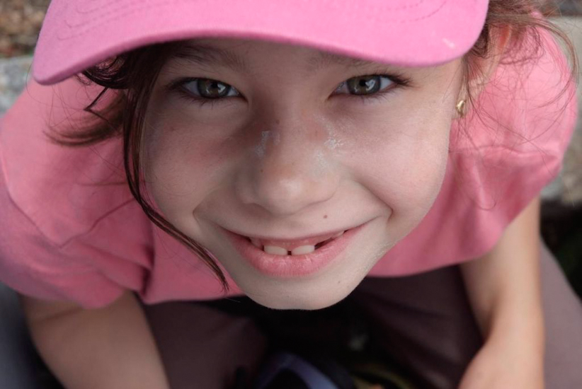 Fin de journée ! En guise de conclusion, petit sourire malicieux de Maëla…