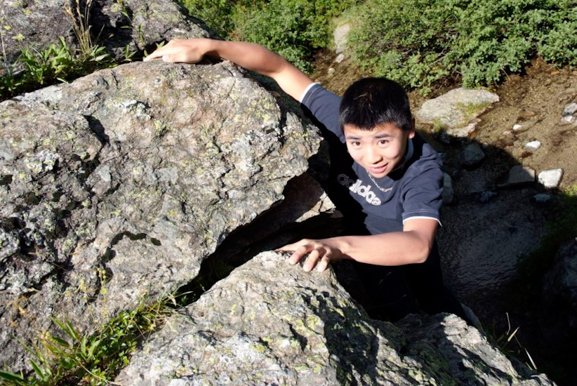 J’avais oublié qu’après une descente il y a forcement une montée ! (Anh Tuan)