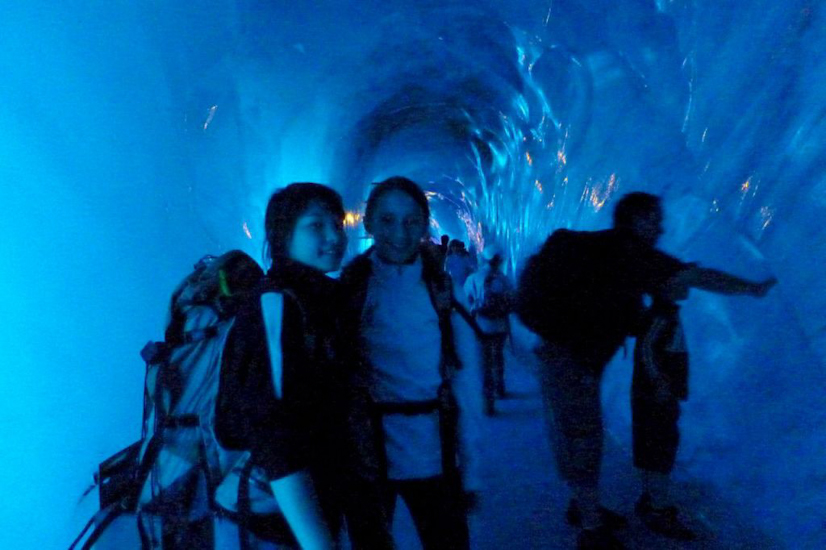 Et oui vous ne rêvez pas, nos deux championnes sont au cœur de la mer de glace !