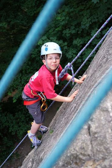 En tout cas, aujourd’hui, on a prouvé que l’escalade, c’est dans nos cordes ! (Julien).