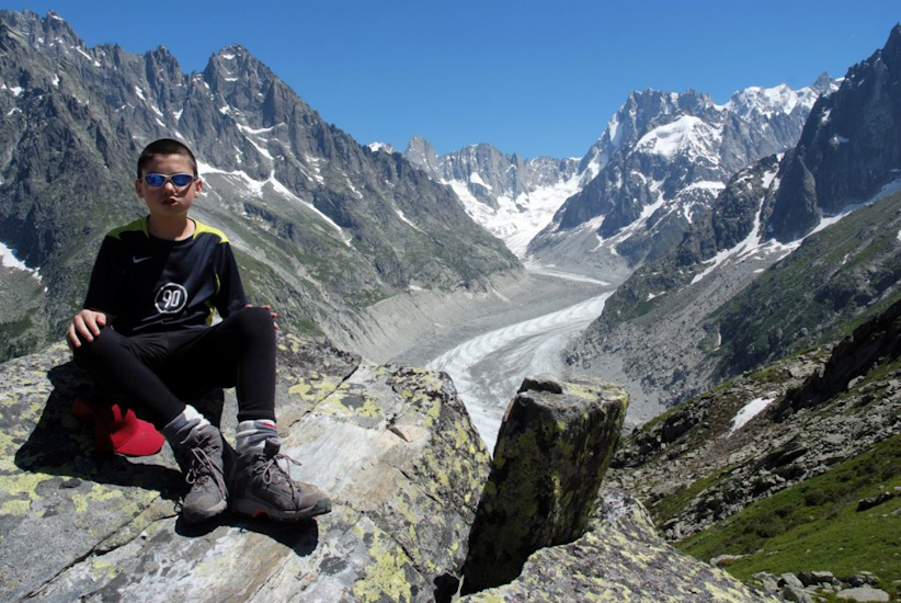Et oui Robin, nous voici arrivés à la Mer de Glace !