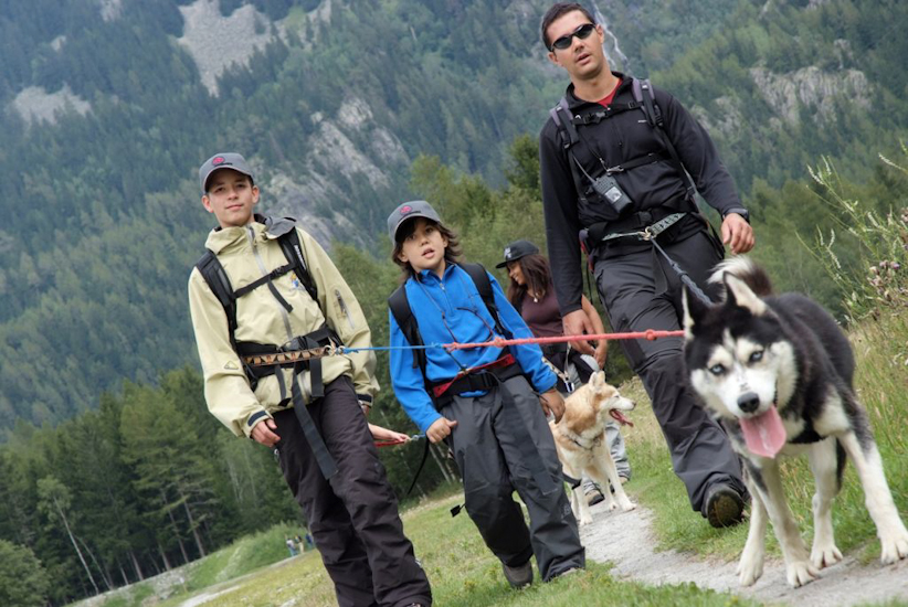 C’est renversant la cani-rando !