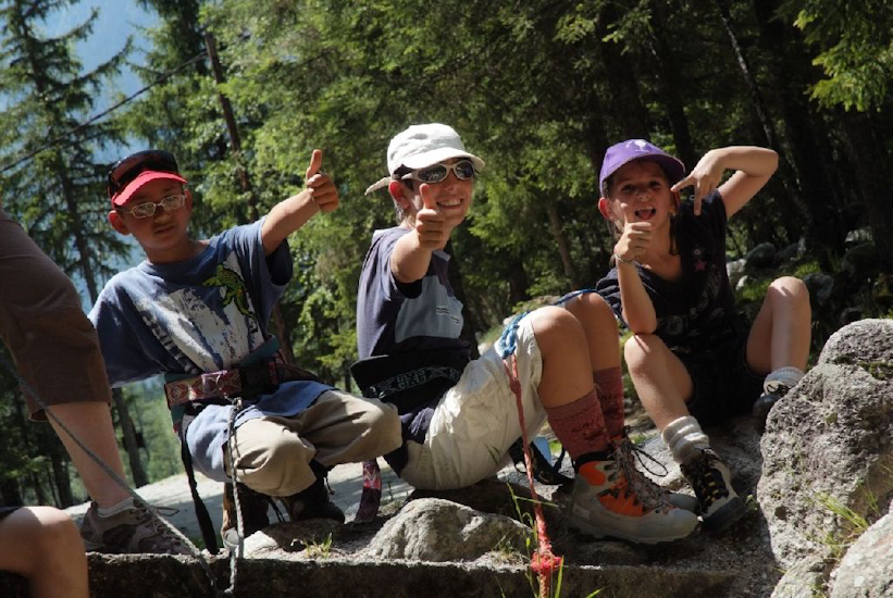 Comment juger cette journée ? Ya qu’à regarder la photo ! (Alex, Ian et Emma)