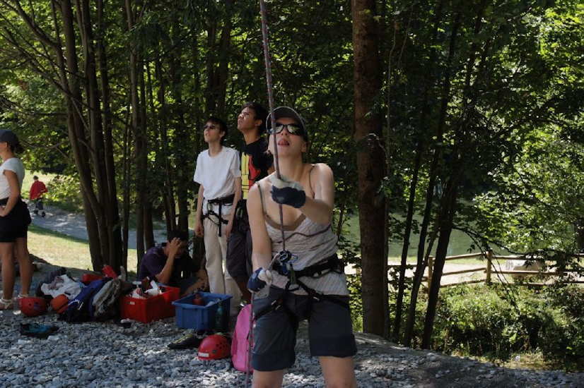 « La grimpe, c’est physique, OK ! Mais avant tout, c’est  du style… Surtout  du style». (Stéphanie)