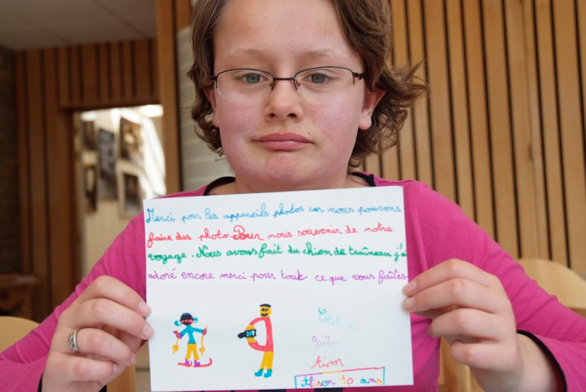 On n’oublie pas de remercier toutes les personnes qui nous aident à vivre cette magnifique semaine en leur envoyant de jolis mots ! (Camille)