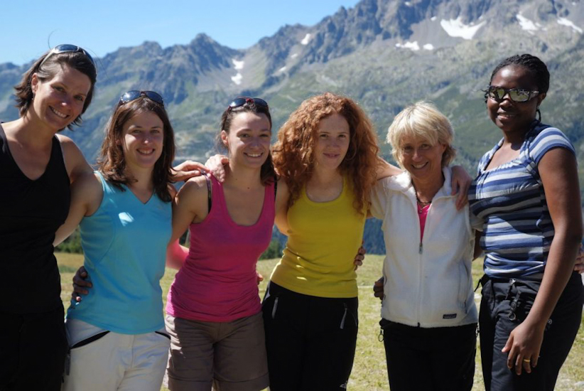 Et pour finir « en beautés », une belle brochette colorées de championnes : Clara, Christelle, Emilie, Céline, Christine et Edwige !