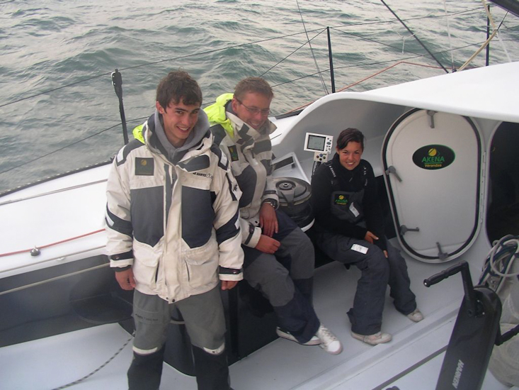 Juste heureux en mer !
