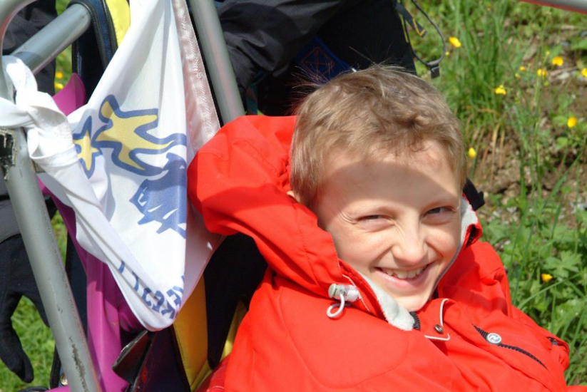 Un hardi descendeur souriant,…ou un souriant Ardit descendeur… enfin on se comprend !