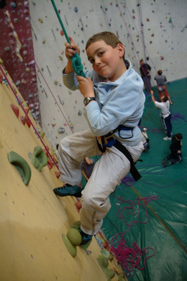 Florian s’offre une petite pause dans les airs, au moins on est tranquille ici !