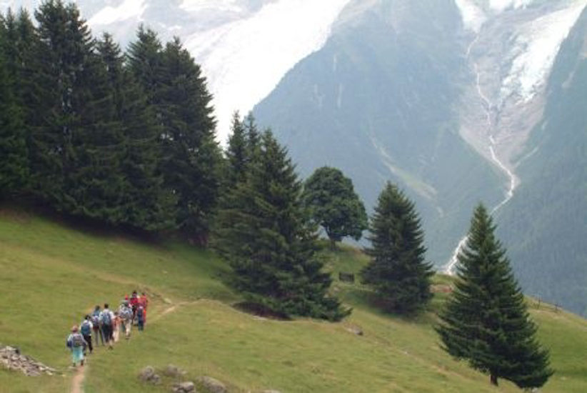 Nous poursuivons en direction du Glacier des Bossons.