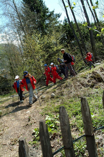 Premières difficultés sur ce terrain en pente, pas de bobo !