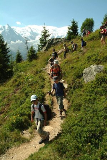 Vive la descente en zig-zag ! On dirait le plus grand serpent du monde !
