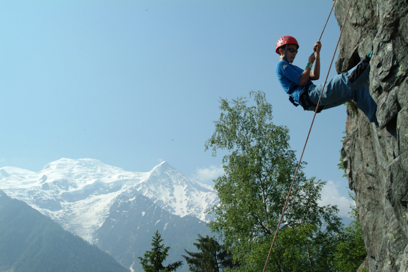 Et voilà comment en une matinée on se retrouve au-dessus du Mont Blanc !