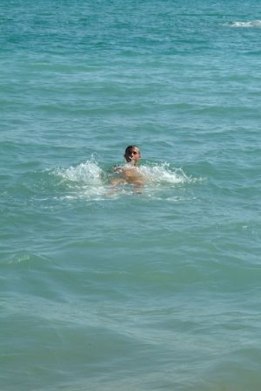 Certains y mettront un peu plus que les pieds. Temp de l’eau : 23°c !