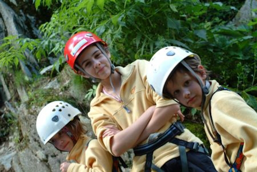 Charlotte, Claire et Jordan, impatients d’en découdre avec le rocher !