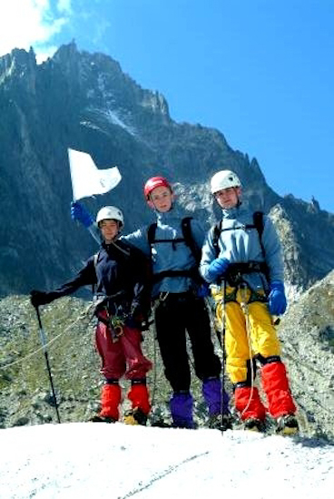 Si ça c’est pas de vrais alpinistes, je ne m’y connais pas !