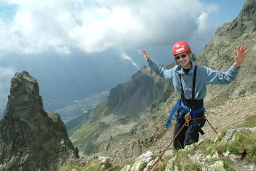 Moi mon sommet je vais le faire sans les mains !