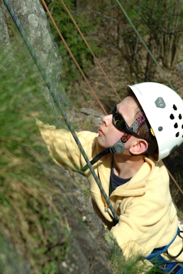 Toute la concentration de Clément se voit… au travers de ses lunettes !