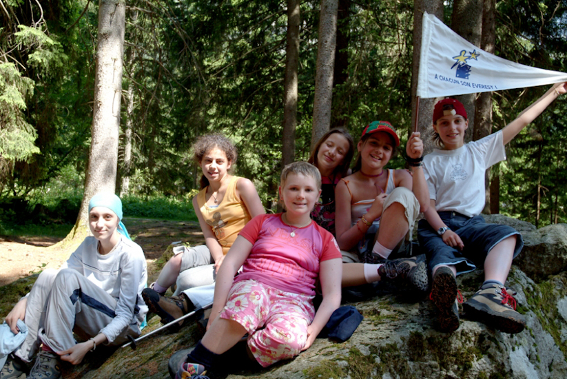 Six petites princesses dans la forêt de Chamonix !