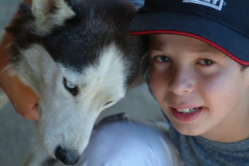 Un huskie, même sans glace, ça reste doux…