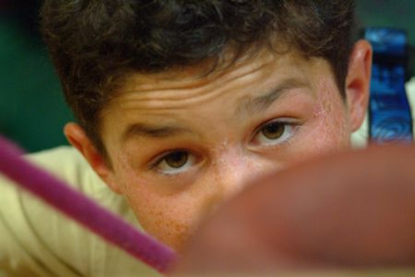 Vu son regard, en voilà un qui grimpe Alex-périence !