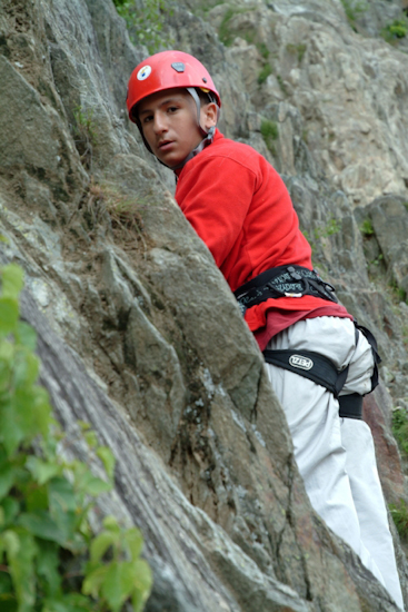 Allez Mohamed, prends ton temps, les montagnes ne vont pas s’envoler de toute façon !