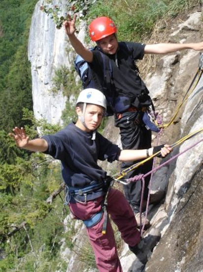 « Alors les gars, la Via Farrata ?