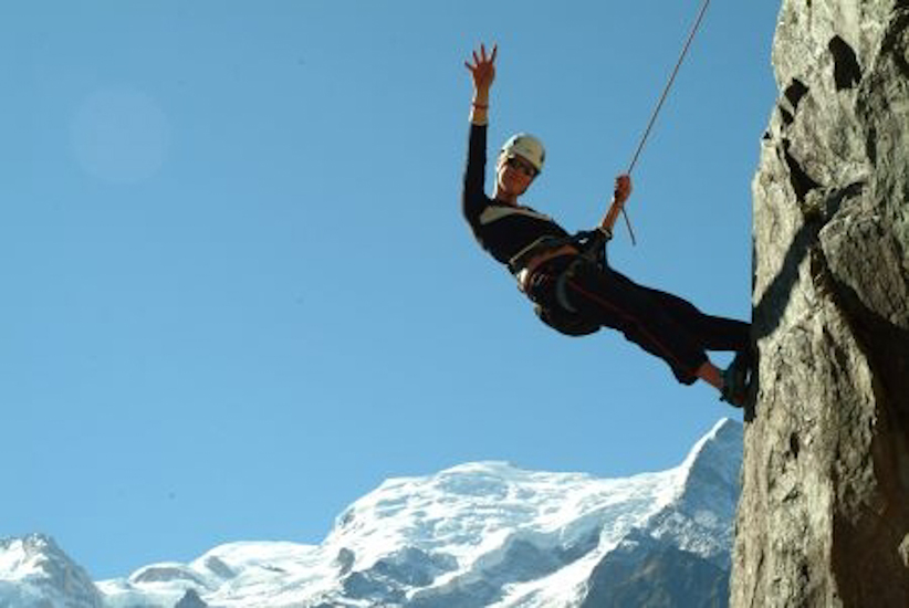 « Vous voulez savoir ce que ça fait d’être au-dessus du Mont Blanc ? Et bien demandez moi ! »