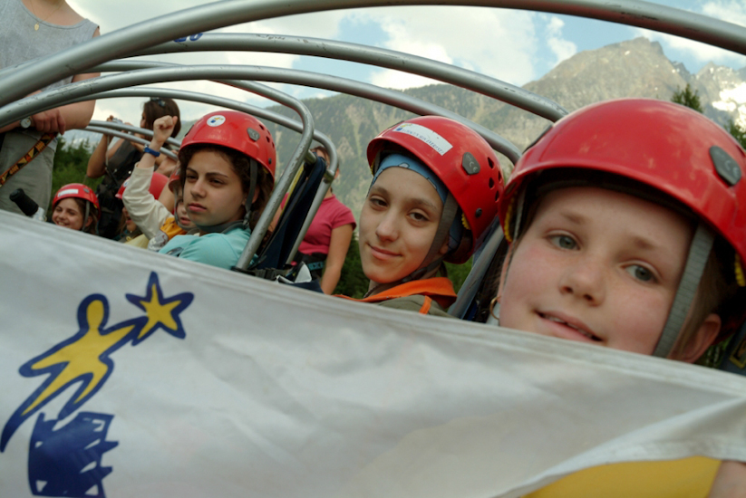 On part toutes dans la même direction, celle de l’Everest !