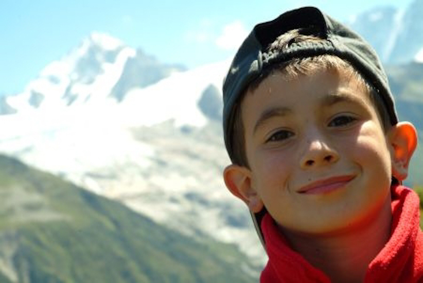 « Bon, je suis satisfait pour aujourd’hui, mais tu vois la montagne derrière moi, eh bien je la grimpe l’an prochain ! »