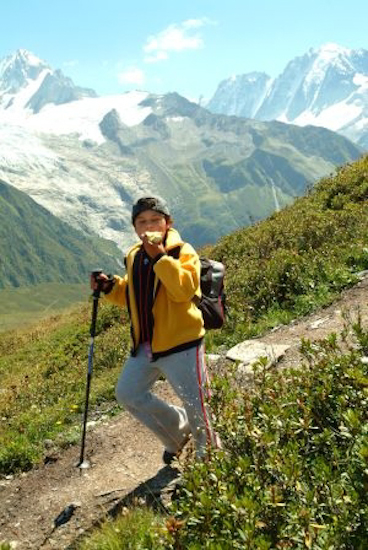 « J’aurais bien fini ma pomme sur le sommet moi, j’étais bien là-haut ! »