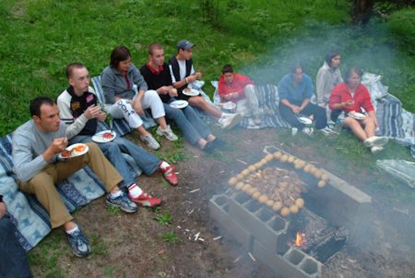Pour clôturer un bonne journée rien de mieux qu’un super festin !