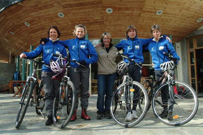 Les sportives - Françoise, Martine, Sylvie et Maryse