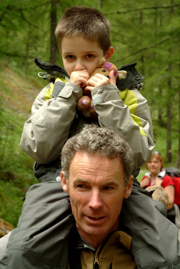 Et quand on a un petit coup de fatigue, nos supers guides sont toujours là pour nous aider !