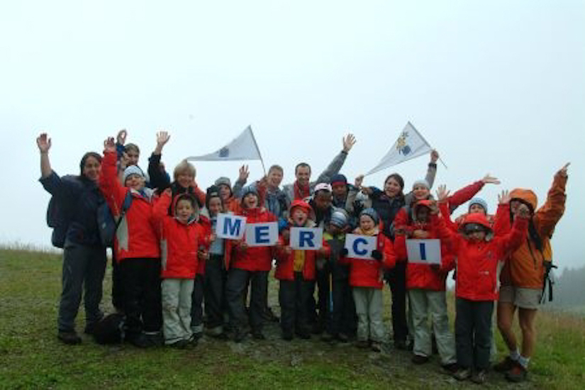 Merci à tous de nous aider à réaliser notre rêve, le Sommet !