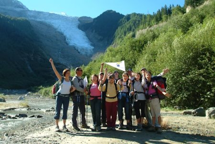 Aujourd’hui nous allons à la rencontre du plus long glacier d’Europe, le glacier des Bossons !