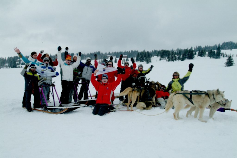 Nous avons rendez-vous avec nos huskies pour une journée canine et câline !