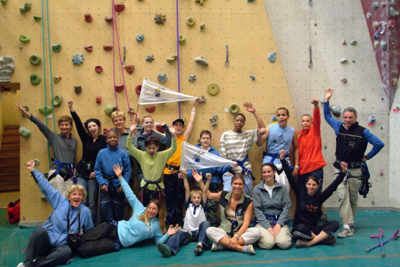 Direction la salle d’escalade des Houches aujourd’hui ! Mission : mater les murs…