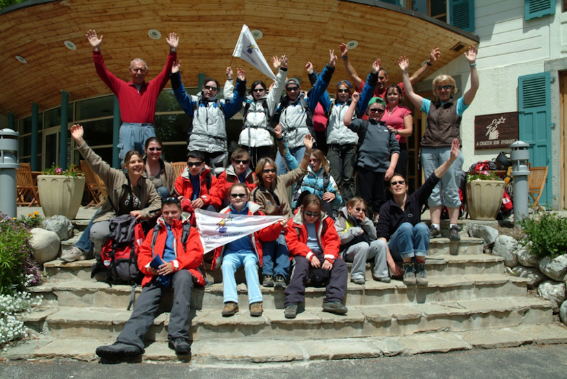 Bonjour à tous ! Nous sommes les nouveaux conquérants de Chamonix et nous venons grimper des sommets !