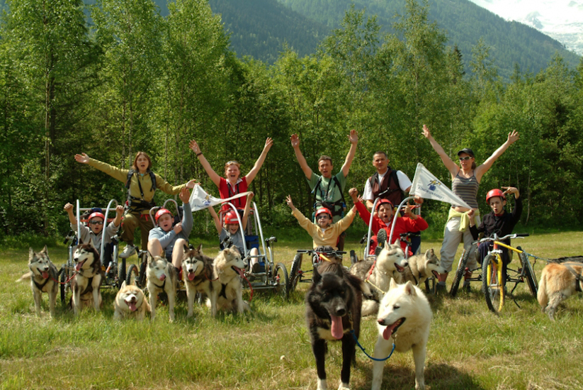 Cani-FTT aujourd’hui avec les meilleurs amis des enfants : les huskies !