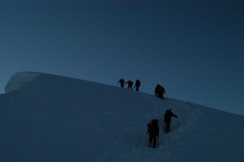 On est comme attirés par le sommet !