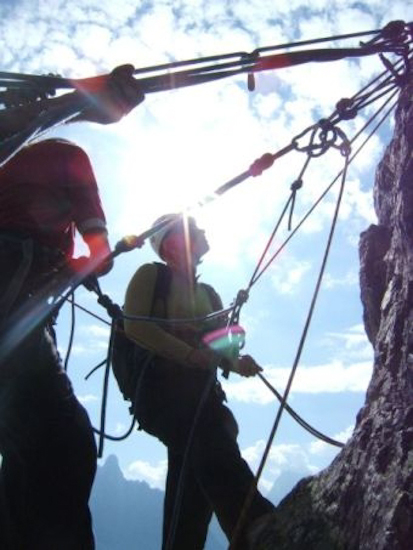 Après une semaine à Chamonix on est tous très accrochés à la montagne !