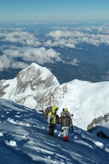 Il est temps de redescendre doucement pour profiter du paysage !