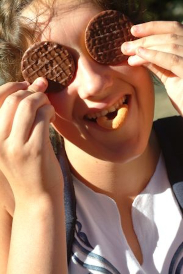 Je trouve que tu as le regard très gourmand Charline !