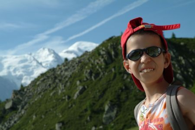 Elisa est fière de vous présenter le Mont Blanc, là où la neige est toujours au rendez-vous !
