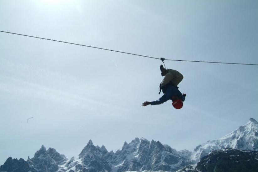 Pointes de vitesse ! Peter dans les airs…