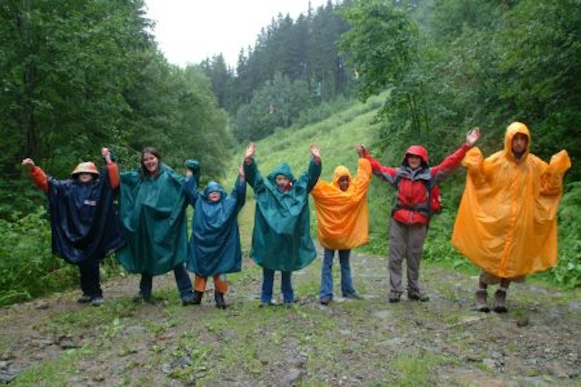 C’est pas quelques gouttes de pluie qui vont nous arrêter !