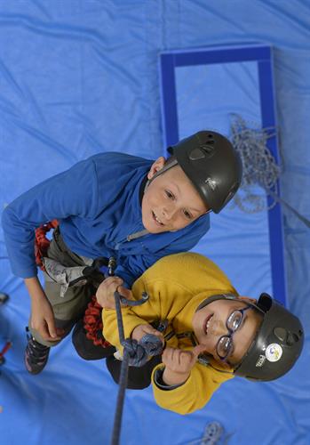 Descente en duo pour Brian et Gabin