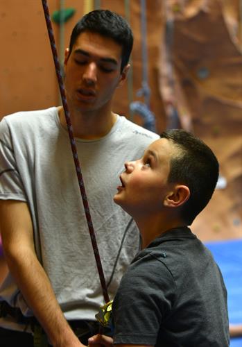 Timéo avec David
